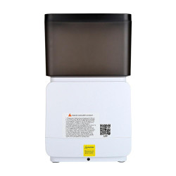 Dozator automat granule pentru caini si pisici MYNA , 5 L, Aplicatie Wi-Fi, Blocare buton, Hrana uscata, Alb/Negru