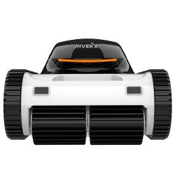 Robot cuaratare piscine fara fir Fairland X-Warrior X60, 110W, 10 Ah, SMART, Pana la 200 m², Autonomie pana la 6 h, Full-Inverter, 3D S Path, Alb