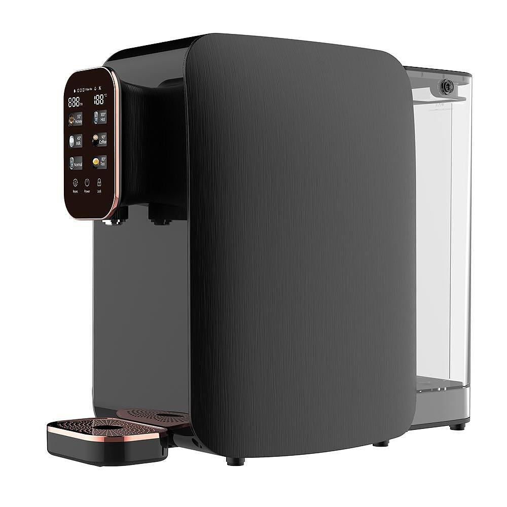Диспенсър за пречистване и затопляне на чешмяна вода ELIXIR, 2100W, 38-99C, Обратна осмоза, Минерално обогатяване, Бял
