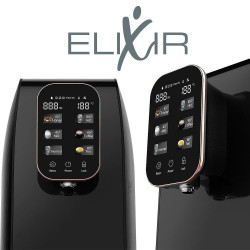 ELIXIR Water Purifier and Heater, 2100W, 38–99°C, Reverse Osmosis, Mineral Enrichment, Black