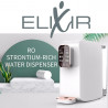 Диспенсър за пречистване и затопляне на чешмяна вода ELIXIR, 2100W, 38-99C, Обратна осмоза, Минерално обогатяване, Черен