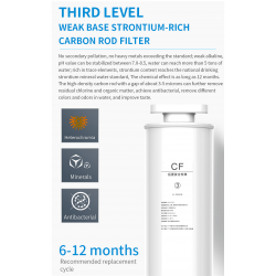 Aparat pentru purificarea, incalzirea si racirea apei de la robinet ELIXIR Pro, 2200W, 30l/h, 38-99°C, 6 trepte de incalzire, Osmoza, UVC, Hidrogen, Alb