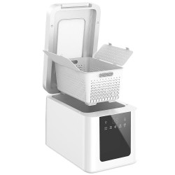 Purificator de alimente si apa Elixir, 72W, 9 L, Afisaj digital, 3 trepte, Control prin ecran tactil, 6 procese inteligente, Alb