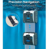 Безкабелен робот за почистване на басейни Wybot Osprey 700 (X100), Li-Ion 8800 mAh, За до 80 м2, Автономия до 110 минути, Auto-reverse, Self-parking, Бял/Черен