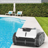 Wybot Osprey 700 (X100) Cordless Pool Cleaning Robot, Li-Ion 8800 mAh, For up to 80 m², Runtime up to 110 minutes, Auto-reverse, Self-parking, White/Black