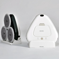 Everybot TS300 Ρομποτικός καθαριστής δαπέδων, 27W, 300 ml, Υγρό/Στεγνό, Αυτονομία έως 200 λεπτά, 6 λειτουργίες, Αισθητήρας κατά της πτώσης/αντίκρουσης, Λευκό