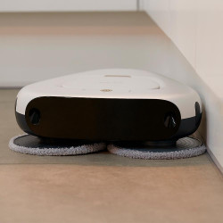 Robot curatare podele Everybot TS300, 27W, 300 ml, Umeda/uscata, Autonomie pana la 200 min, 6 moduri, Senzor anti-cadere/coliziune, Alb