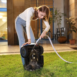 HOOKII Neomow S Robot Lawn Mower, For up to 1,000 m², 60 dB, Wi-Fi, 4G, Bluetooth, Run Time up to 120 Minutes, Blue