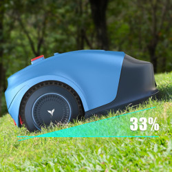 Косачка-робот HOOKII Neomow S, За до 1000 м2, 60 dB, Wi-Fi, 4G, Bluetooth, Автономия до 120 минути, Син