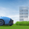 HOOKII Neomow S Robot Lawn Mower, For up to 1,000 m², 60 dB, Wi-Fi, 4G, Bluetooth, Run Time up to 120 Minutes, Blue