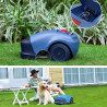 HOOKII Neomow S Robot Lawn Mower, For up to 1,000 m², 60 dB, Wi-Fi, 4G, Bluetooth, Run Time up to 120 Minutes, Blue