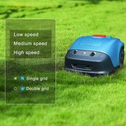 Robot de tuns gazon/iarba HOOKII Neomow S, Pentru până la 1000 m², 60 dB, Wi-Fi, 4G, Bluetooth, Autonomie pana la 120 min, Albastru