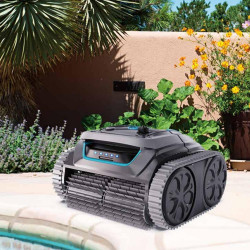 Wybot S1 Cordless Pool Cleaning Robot, 80W, Li-Ion 6400 mAh, For up to 120 m², 6 modes, SMART, Up to 200 minutes of runtime, Self-parking, Auto-reverse, IPX8, Black