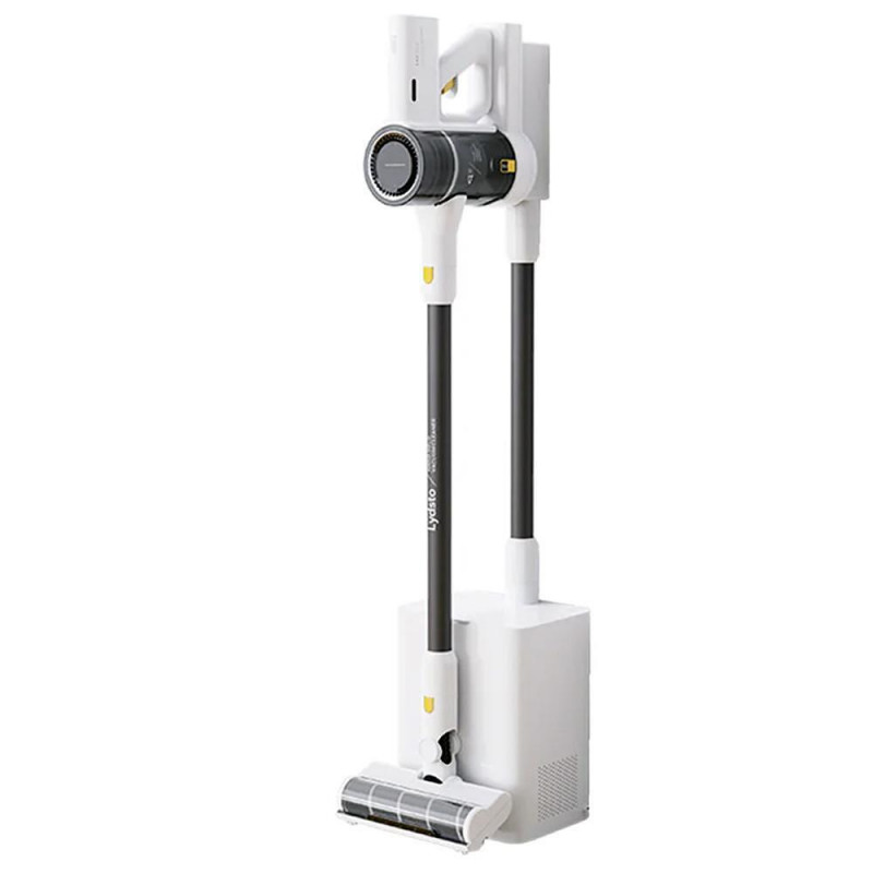 Aspirator vertical fara fir Xiaomi Lydsto H4, 1000W, 25 kPa, 0.4 l, 3 trepte, Autocuratare, Autonomie pana la 60 min, Alb