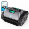 Wybot C1 Pro Cordless Pool Cleaning Robot, 65W, SMART, For up to 150 m², 3 modes, Self-parking, Auto-reverse, IPX8, Gray