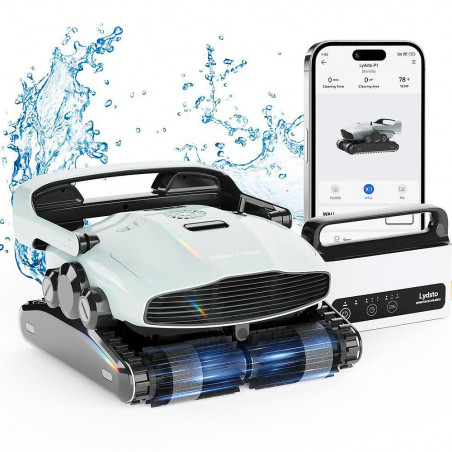 Xiaomi Lydsto P1 Pool Cleaning Robot, 150W, SMART, For up to 180 m², 3 L, 3 Brushes, Timer, White