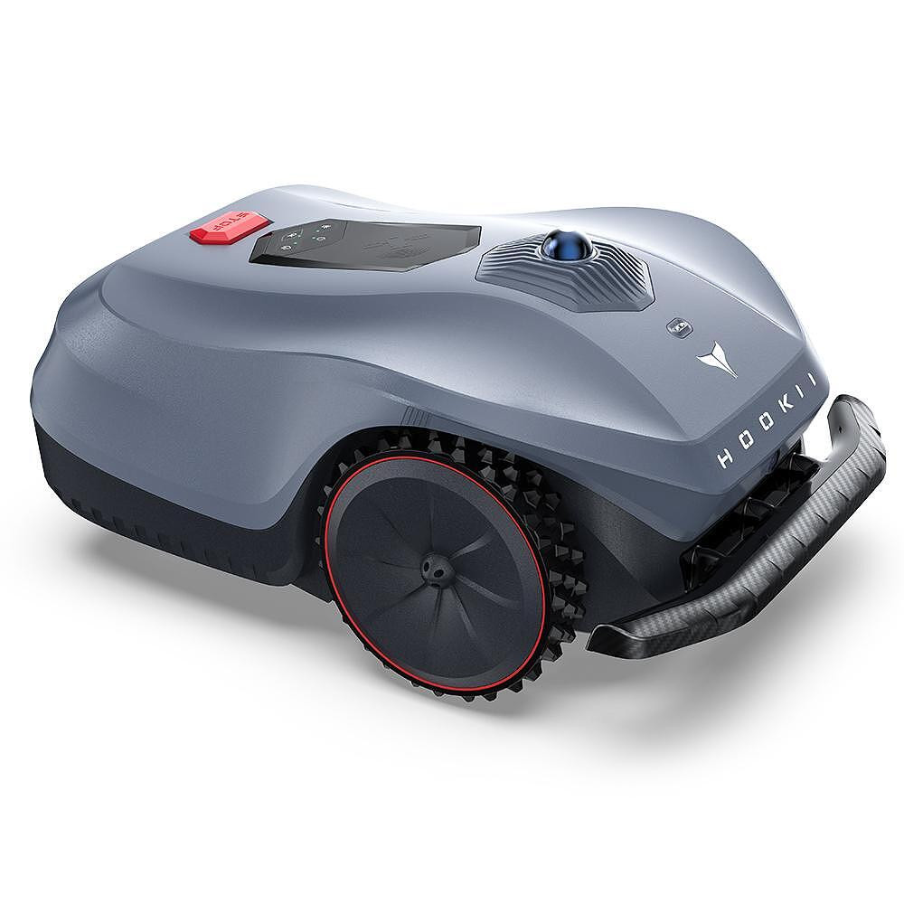 Robot tuns iarba/gazon HOOKII Neomow X Pro, 6000 m², 4 moduri, Functionare fara cablu sau antene, 60 dB, Wi-Fi, 4G, Bluetooth, Autonomie 180 min, Gri
