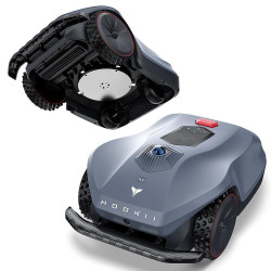 HOOKII Neomow X Pro Robot Lawn Mower, 6,000 m², 4 modes, Operates without a boundary wire or antennas, 60 dB, Wi-Fi, 4G, Bluetooth, 180-minute runtime, Gray