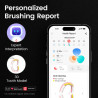 Oclean X Ultra 20 Electric Toothbrush, AI Voice Assistant, 84,000 rpm, Wi-Fi, Bluetooth, Touchscreen, Up to 40 Days of Battery Life, Black