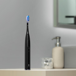 Periuta de dinti electrica Oclean X Ultra 20 S, 84000 rpm, AI, Senzori inteligenti, Bluetooth, Wi-Fi, Adaptare la tratamentul ortodontic, LED, 3 capete, Negru