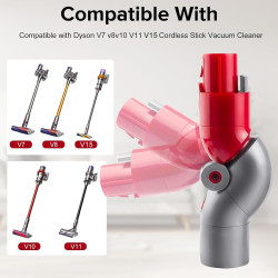 Dyson Animal szőr- és szennyeződéstisztító szett 971533-01, 4 darab, kárpitok, szőnyegek, szűk és nehezen hozzáférhető helyek, szürke/piros színű