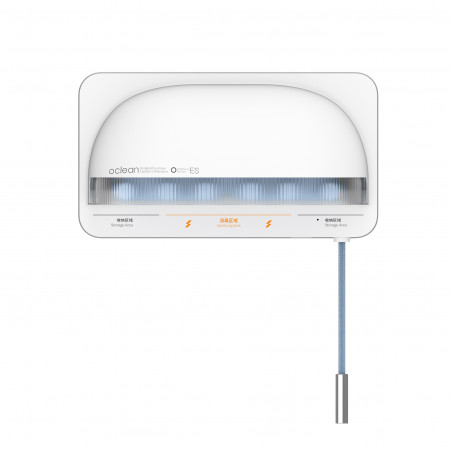 Αποστειρωτής οδοντόβουρτσας Oclean S1, 0,7W, Αυτόματη λειτουργία, 1000 mAh, 99,9% αποτελεσματικότητα, Αυτονομία 20 ημέρες, USB-C, Λευκό