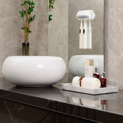 Αποστειρωτής οδοντόβουρτσας Oclean S1, 0,7W, Αυτόματη λειτουργία, 1000 mAh, 99,9% αποτελεσματικότητα, Αυτονομία 20 ημέρες, USB-C, Λευκό