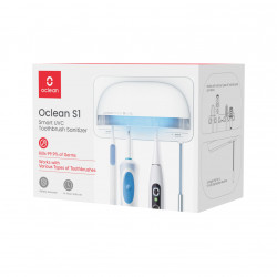 Oclean S1 fogkefe sterilizáló, 0,7W, automatikus üzemmód, 1000 mAh, 99,9%-os hatékonyság, 20 napos üzemidő, USB-C, fehér színű