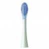 Set of 2 replacement brush heads for the Oclean Ultra Clean electric toothbrush, Firm, Deep Clean, DuPont, FlexFit, Green