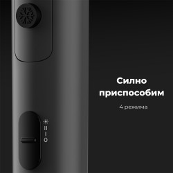 Πιστολάκι Μαλλιών AENO AHD0002, 2000W, 3 στάδια, Cool shot, Πτυσσόμενη λαβή, Συγκεντρωτής, Ιονισμός, 67 dB, Γκρι