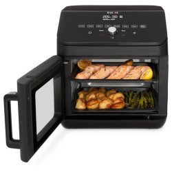 Фритюрник-фурна с горещ въздух Instant Pot Vortex Plus Oven 140410101, 1700W, 13 л, 8 програми, До 205C, EvenCrisp, Черен