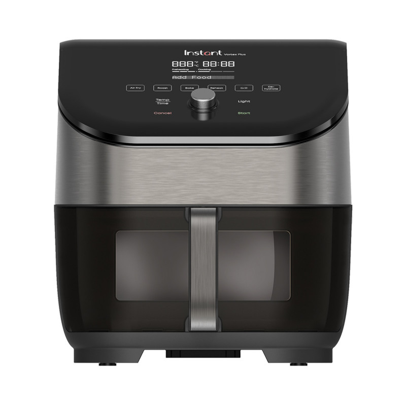 Φριτέζα αέρος Instant Pot Vortex Plus ClearCook & OdourErase 140310401, 1700W, 5.7L, 6 προγράμματα, 35-205C, EvenCrisp, διπλό φίλτρο, μαύρο