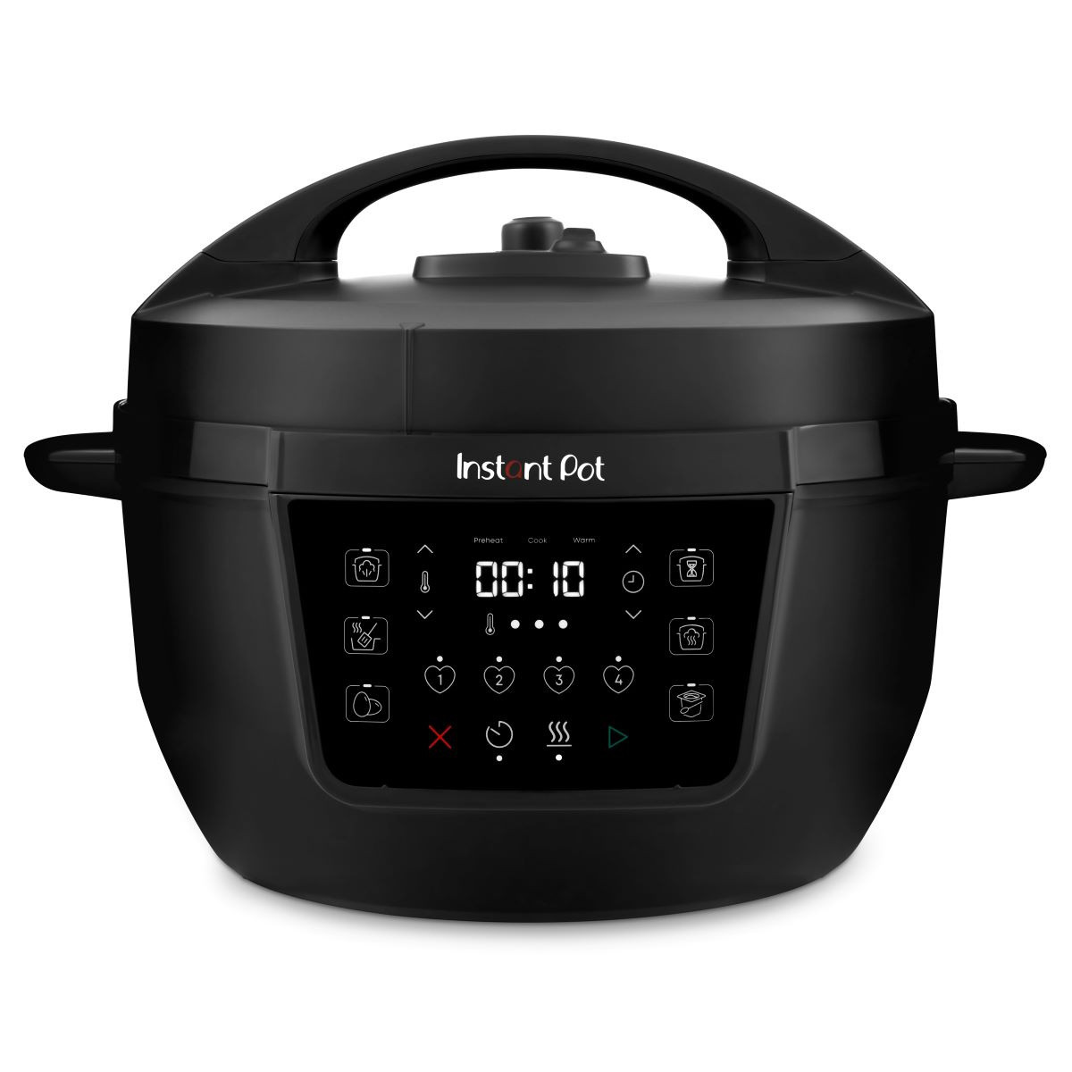 Мултикукър Instant Pot XL 140001901, 1200W, 7.1 л, 7 програми, Отложен старт, LCD дисплей, Черен