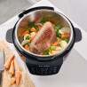 Instant Pot XL 140001901, 1200W, 7,1 l, 7 program, késleltetett indítás, LCD kijelző, Fekete színű