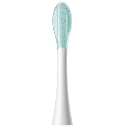 Set of 2 Replacement Brush Heads for the Oclean Ultra Gum Care Electric Toothbrush, Soft, Gentle Cleaning, DuPont, FlexFit, White