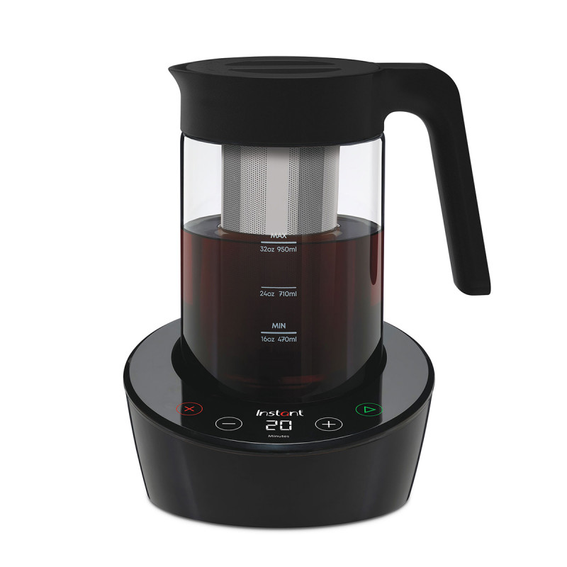 Instant Pot Cold Brewer 140624501EU, 600W, 950 ml, FlashExtract, 5 până la 30 min extracție, Ecran tactil, fără BPA/PFOA/PTFE, Negru
