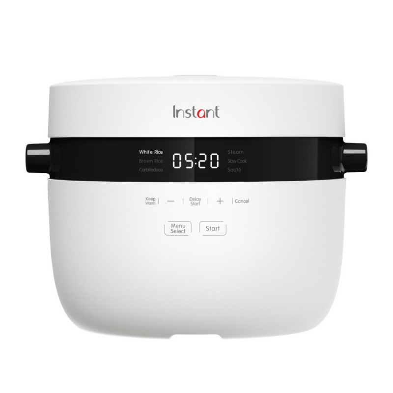 Instant Pot Rice Cooker 12 140-5021-01-EU, 600W, 2.8 L, 6 Programs, CarbReduce, BPA/PFOA/PTFE-Free, White