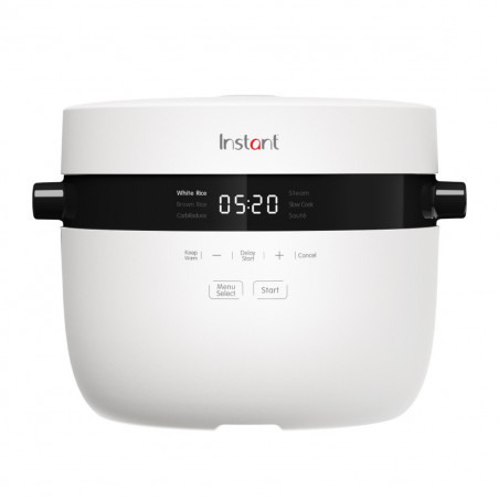 Instant Pot Rice Cooker 20 140500301, 860W, 5 L, 8 Programs, CarbReduce, BPA/PFOA/PTFE-Free, White