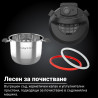 Instant Pot Pro Plus 112020101, 1200W, 5,7 l, 10 program, WiFi vezérlés, Rozsdamentes acél, Fekete színű