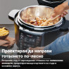 Instant Pot Duo Crisp Ultimate καπάκι 140005901, 1500W, 6.2L, 11 προγράμματα, Ultimate καπάκι καλαθιού, EvenCrisp, Μαύρο