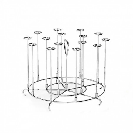 Izibizi SSIZB06 Skewer Holder for Multicooker, 12 pieces, Compatible with 5.7 L and 6.2 L Models, Stainless Steel