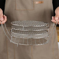 Izibizi Multifunctional Drying Rack, 20.8 x 12.6 cm, 5 tiers, Stainless Steel