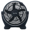 Elite YFB-0310 Floor Fan, 80W, 45.7 cm, 3 speeds, 5 blades, Black
