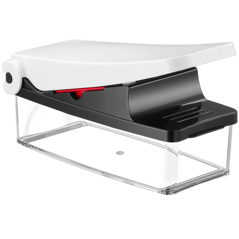 Presă multifuncțională Izibizi PS-331A, 1,2 l, 2 lame, oțel inoxidabil, picioare de cauciuc, fără BPA, alb/negru