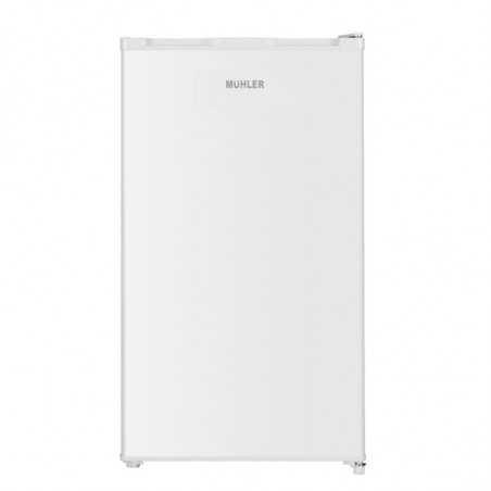 Мини хладилник Muhler S85WE0, 90 л, Клас Е, Реверсивна врата, R600a, Бял