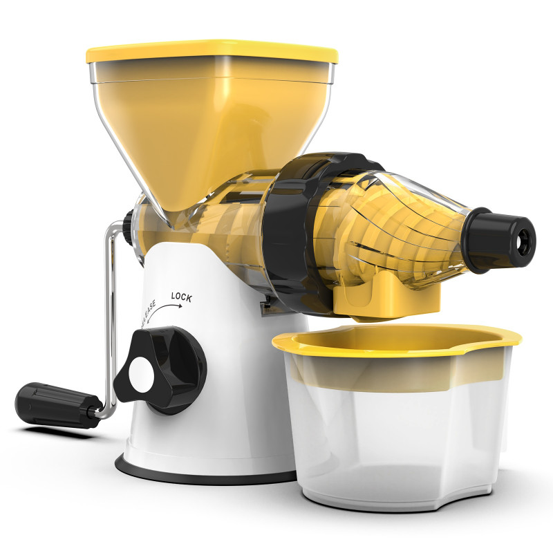 Izibizi PS-308J Juice and Sorbet Attachment, Compatible Only with Izibizi PS-336A, Interchangeable, No Base, BPA-Free, Yellow