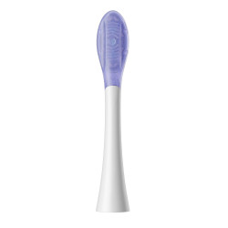 Комплект 2 бр резервни глави за електрическа четка за зъби Oclean Ultra White Brush Head, Твърда, За Избелване, DuPont, FlexFit, Бял