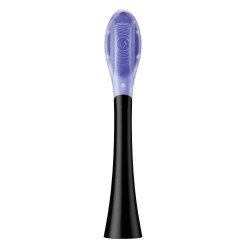 Set of 2 Replacement Brush Heads for the Oclean Ultra White Electric Toothbrush, Firm, Whitening, DuPont, FlexFit, Black/Blue