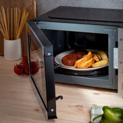 Φούρνος μικροκυμάτων Oliver Voltz OV51443C, 700W, 20 l, 5 στάδια, χρονοδιακόπτης, απόψυξη, γκρι