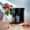 Espressor capsule si cafea macinata 8in1 Oliver Voltz OV51171I5, 1350W, 20 bar, Spumare lapte, Negru
